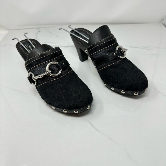 Coach Sutton Mules- Size 6.5 - Picture 1 of 15